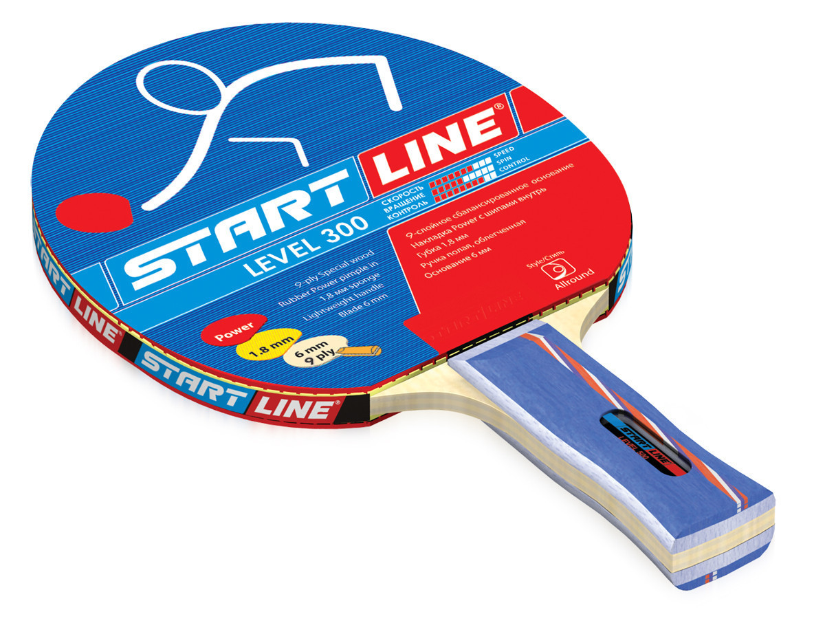 Ракетка теннисная Start Line Level 300 - для освоения различных стилей игры - фото 1 - id-p61161812