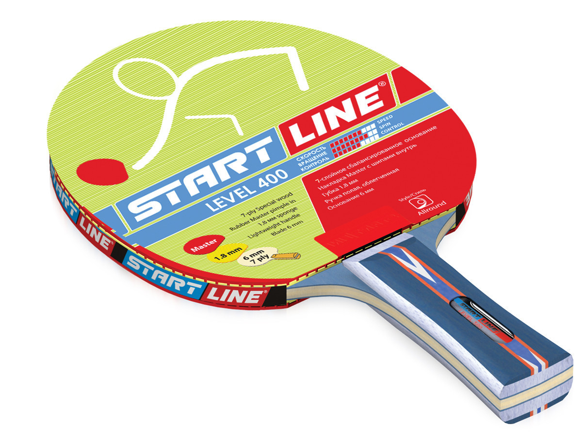 Ракетка теннисная Start Line Level 400 - сбалансированная ракетка