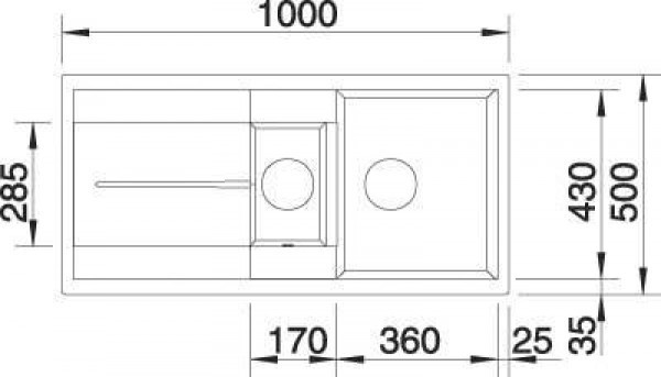Кухонная мойка гранит Blanco Metra 6 S - белый (513046) - фото 3 - id-p61161857