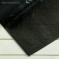 Плёнка полиэтиленовая, техническая, толщина 60 мкм, 3 × 100 м, рукав, чёрная