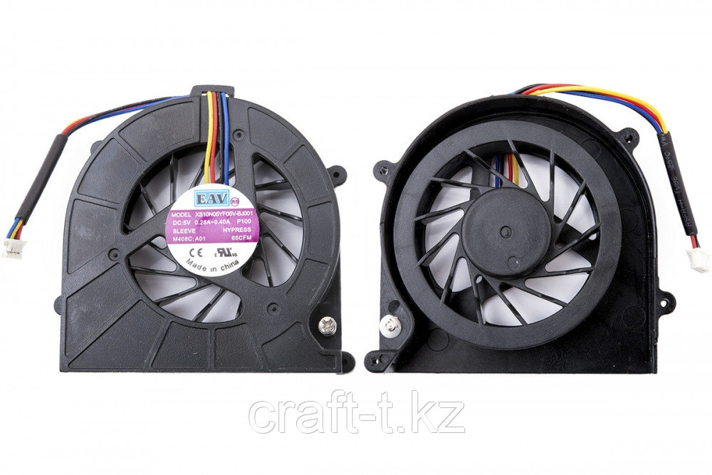Система охлаждения (Fan), для ноутбука Toshiba Sattellite C600 / C606, 4pin,