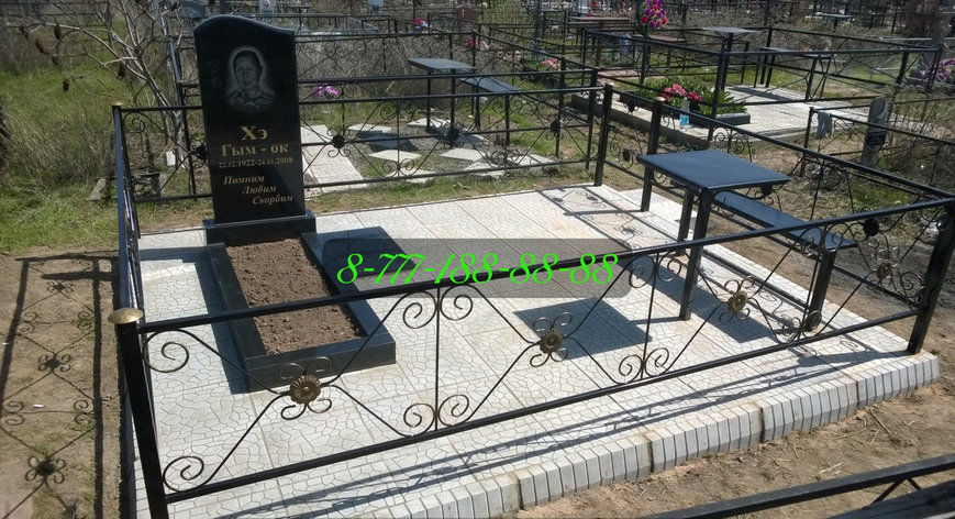 Тротуарная плитка на могилу, фото 2