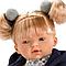 LLORENS Кукла малышка Изабела 33см, блондинка в темно-синей курточке, фото 2