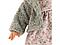 LLORENS Кукла малышка Алиса 33 см, шатенка в серой курточке, фото 3
