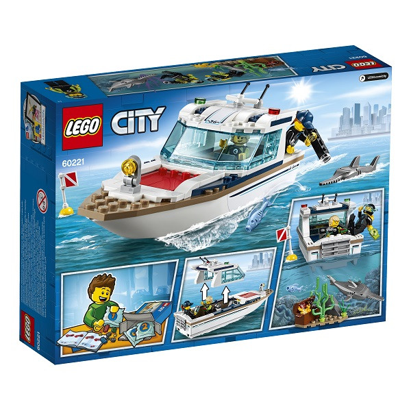 LEGO CITY Транспорт: Яхта для дайвинга