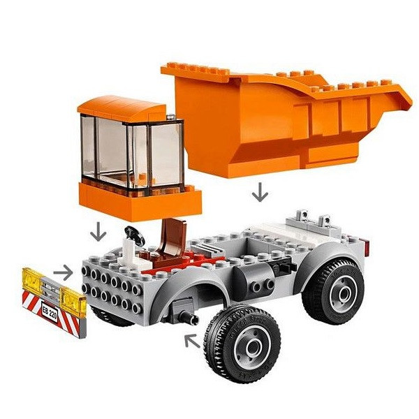LEGO CITY Транспорт: Мусоровоз 60220