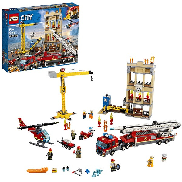 LEGO CITY Пожарные: Центральная пожарная станция