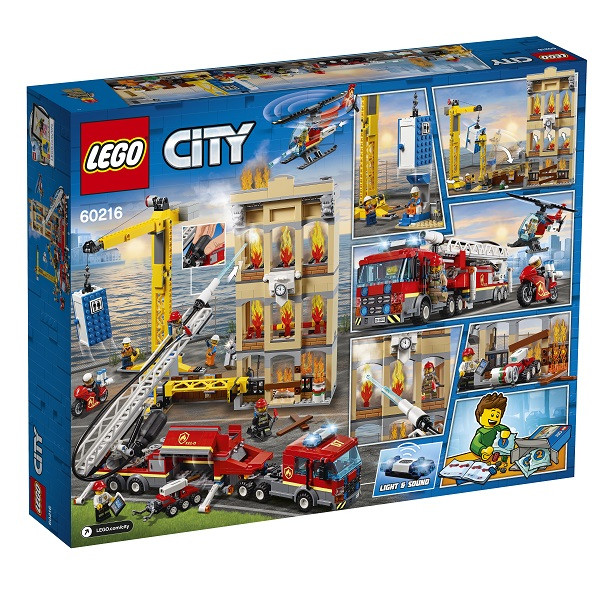 LEGO CITY Пожарные: Центральная пожарная станция