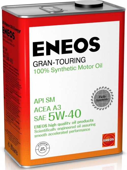 Моторное масло ENEOS Gran Touring 5W-40 4литра - фото 1 - id-p61180423