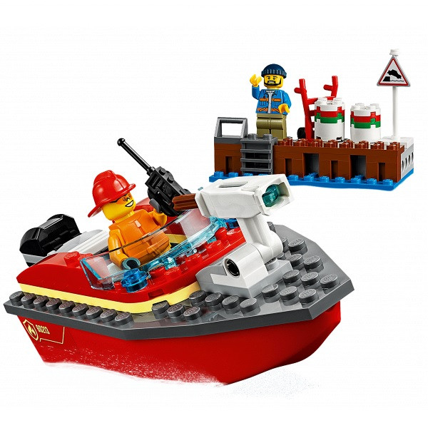 LEGO CITY Пожарные: Пожар в порту