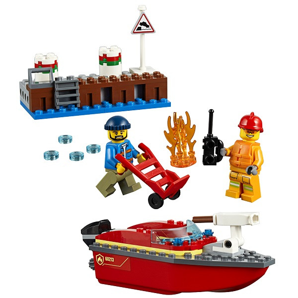 LEGO CITY Пожарные: Пожар в порту