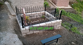 Строительство мусульманских могил на кладбище, фото 2