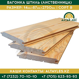 Панель (Лиственница) | 14*96*3000 | Сорт НК