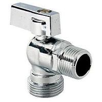 Кран шаровой VALTEC угловой для подкл. с/т приборов 1/2"х1/2" (VT.392.N.04)