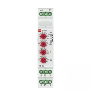 Реле Времени RT-2C (2 регулир.порога времени,2 исп. конт.) EKF