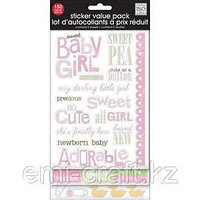 Набор наклеек Sweet baby girl 
