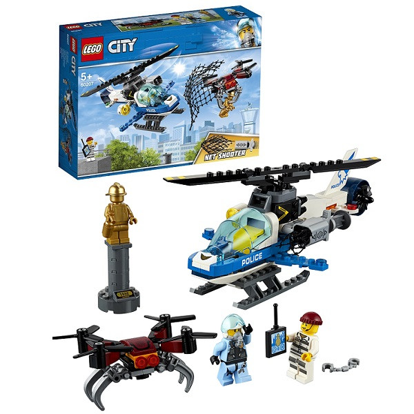 LEGO CITY Воздушная полиция: Погоня дронов 60207