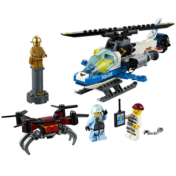 LEGO CITY Воздушная полиция: Погоня дронов 60207