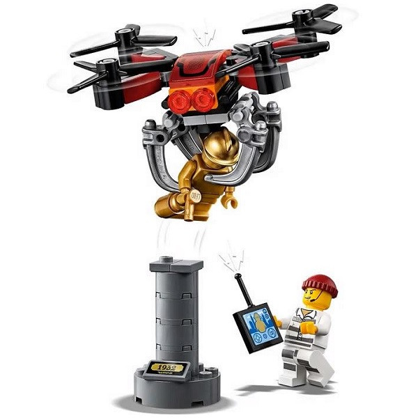 LEGO CITY Воздушная полиция: Погоня дронов 60207