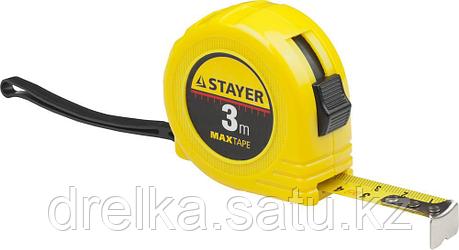 STAYER MaxTape 3м / 16мм рулетка в ударопрочном корпусе из ABS, фото 2