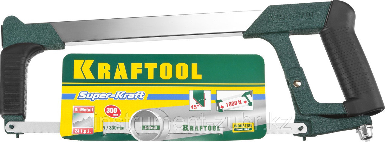 Ножовка по металлу Super-Kraft, 185 кгс, KRAFTOOL