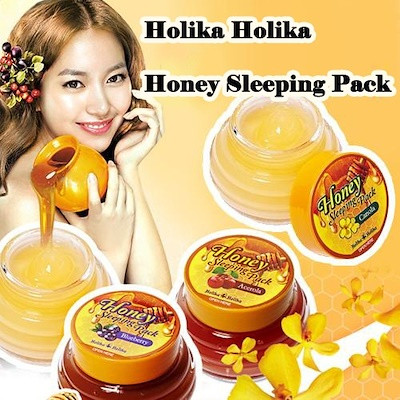 Ночная маска для лица Holika Holika Honey Sleeping Pack - фото 1 - id-p61214379