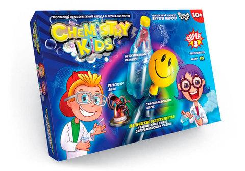 Набор для проведения 3х опытов «Магические эксперименты» серия Chemistry Kids (№2 Торнадо в бутылке) - фото 3 - id-p61218677