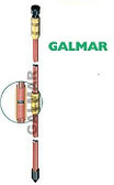GL-10012 Стержень заземления омедненный резьбовой (D14 1,5 м)