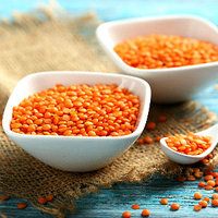 Пищевая красная чечевица 100 тонн