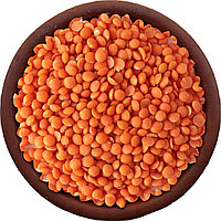 Бобы чечевицы красного цвета 45 тонн
