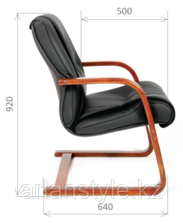 Кресло для посетителей Chairman 653 v - фото 4 - id-p61222364
