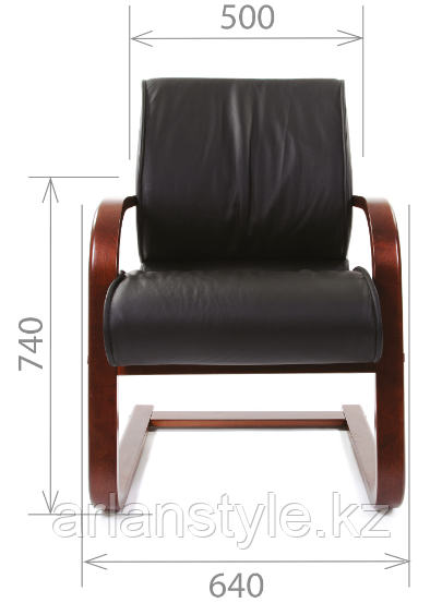 Кресло для посетителя Chairman 445 wd - фото 7 - id-p61223399