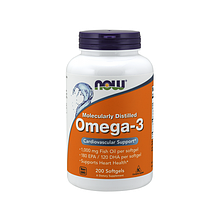 Омега Now Foods - Omega 3, 200 капсул