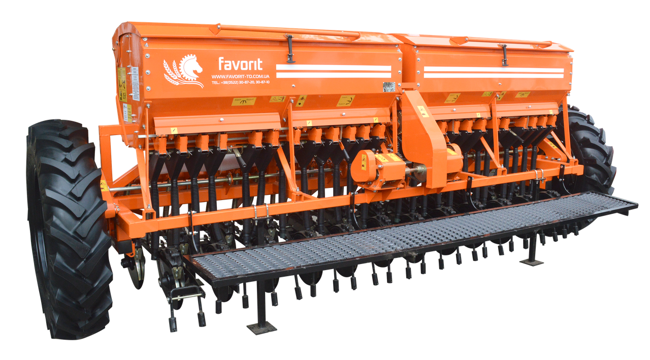 Сеялка зерновая Фаворит СЗФ 3.6-04 (СЗУ) (узкорядный сошник) увеличенный бункер