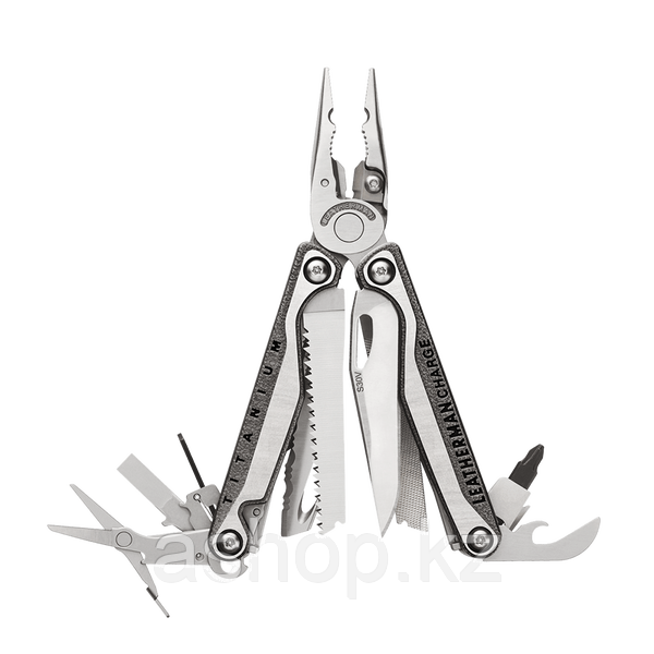 Мультитул карманный Leatherman Charge + TTi, Функционал: Для повседневного ношения, Кол-во функций: 19 в 1, Цв