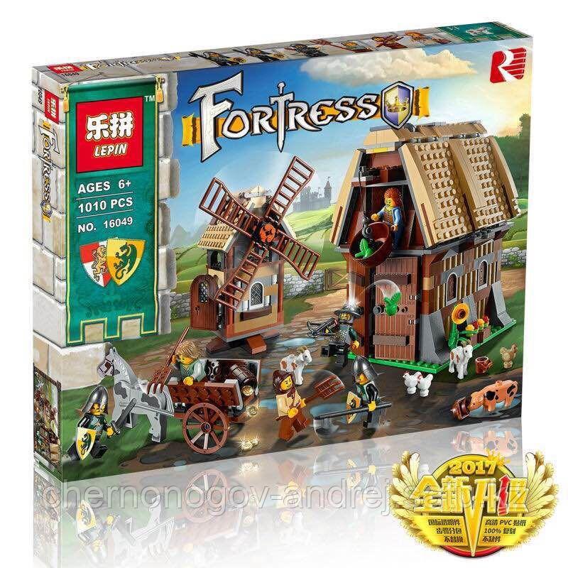 Конструктор Lepin 16049 Набег на деревенскую мельницу. Castle1010 Деталей