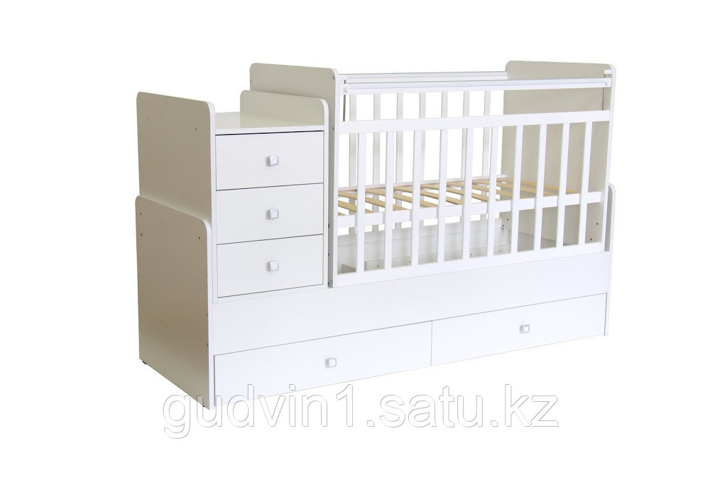 КРОВАТЬ ДЕТСКАЯ ФЕЯ 1100 БЕЛЫЙ 00-30111