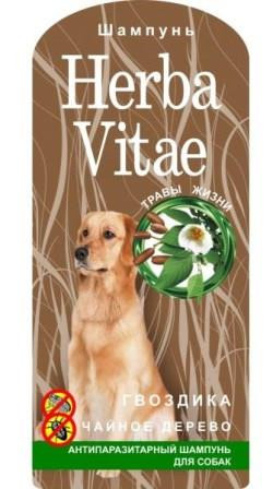 Herba Vitae антипаразитарный шампунь для собак на основе эфирных масел, 250мл - фото 2 - id-p4551428