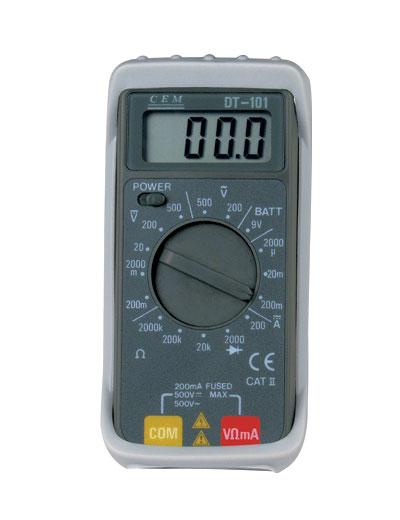 CEM Instruments DT-101 Карманный цифровой мультиметр 481608 - фото 1 - id-p61240616