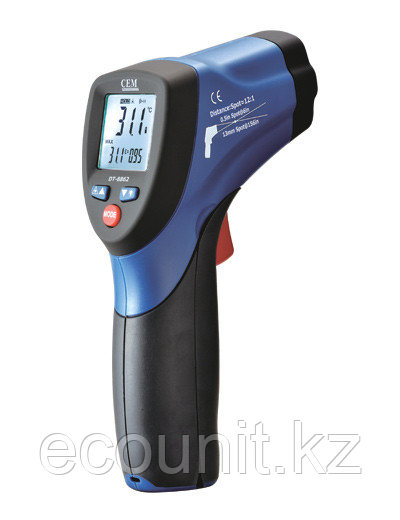 CEM Instruments DT-8862 - 50°C до +650°C, 12:1, погр. ±1,5%, разр. 0,1°C, 2-ной лазерный указатель 480816 - фото 1 - id-p61240646