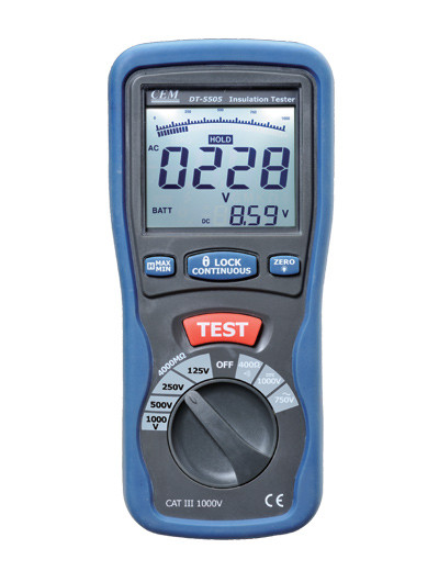 CEM Instruments DT-5505 Цифровой тестер изоляции 481578