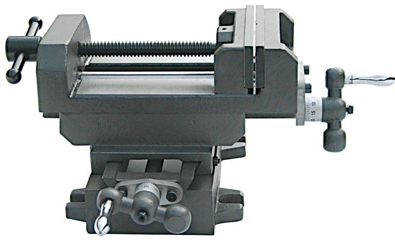 Крестовинные тиски PROMA KS-125P