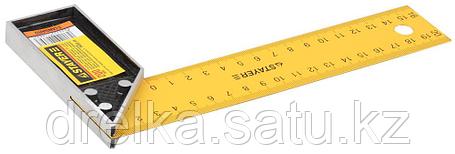 Угольник STAYER "STANDARD" столярный, стальное полотно, 200мм , фото 2
