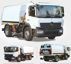 Вакуумная подметально-уборочная машина на базе Mercedes