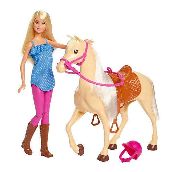 Mattel Barbie FXH13 Барби и лошадь