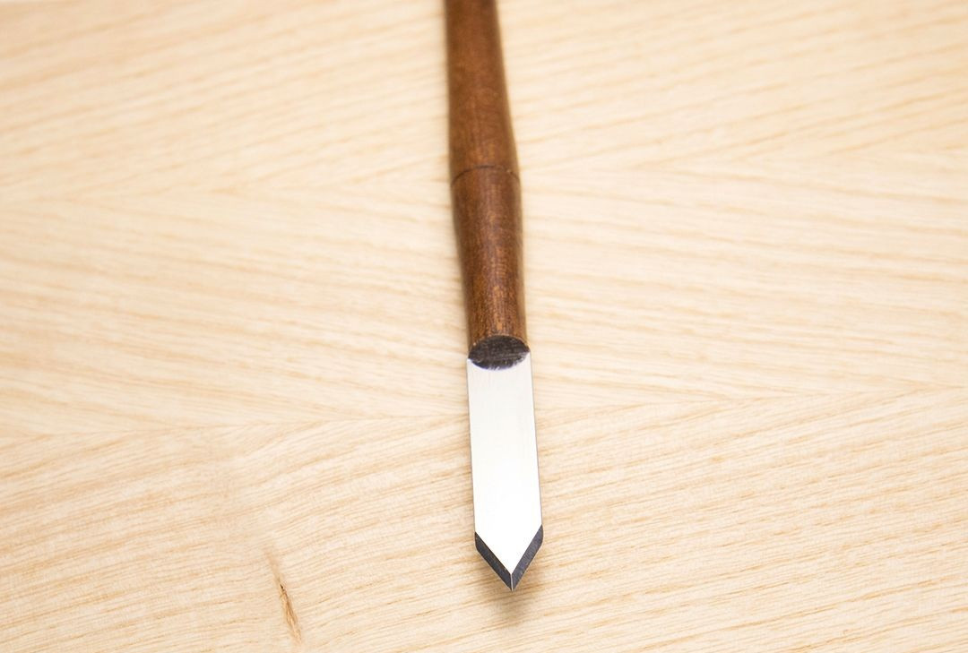 Нож разметочный ПЕТРОГРАДЪ, модель N3, с гибким клинком, стреловидный - фото 2 - id-p32381090