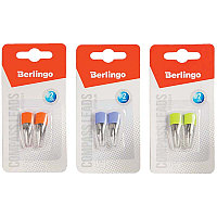 Грифели для циркуля Berlingo, 2мм, 2 пенала по 5 шт., блистер с европодвесом 21.004 Грифели для циркуля Berlingo, 2мм, 2 пенала по 5 шт., блистер с европодвесом