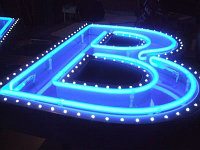 Объемные буквы в Астане