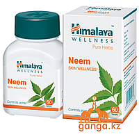 Ним Очищение Крови и Кожи (Neem HIMALAYA), 60 таб.