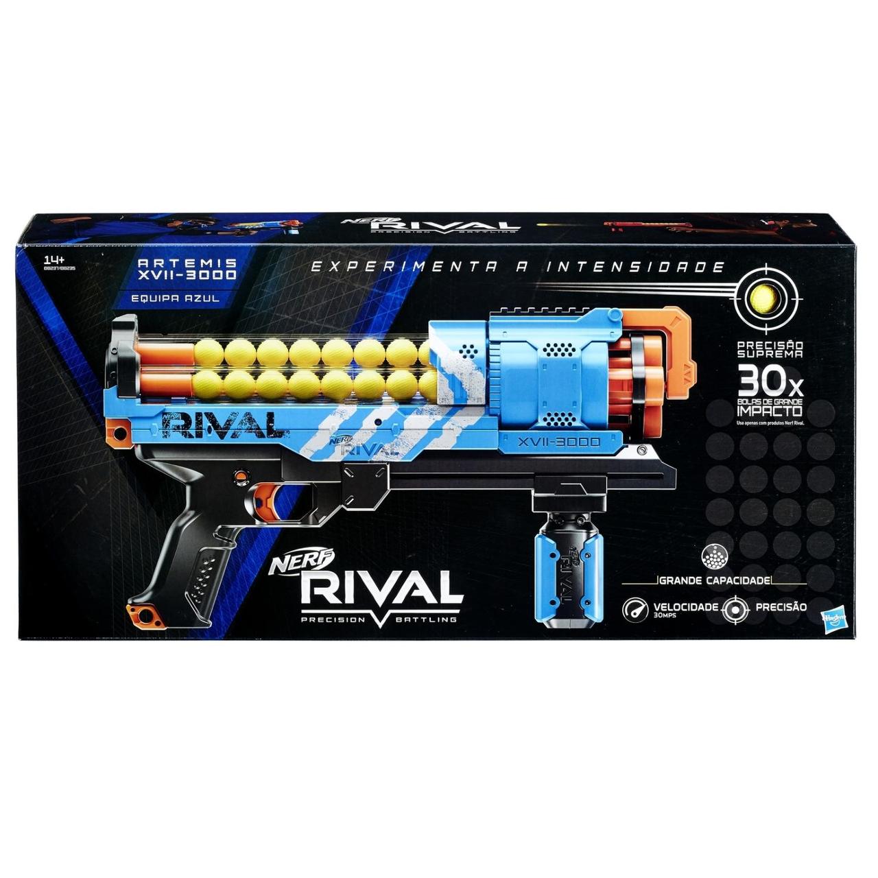 Hasbro Nerf Rival Бластер "Артемида XVII-3000" (Artemis XVII-3000) (Синяя команда) - фото 2 - id-p61270287